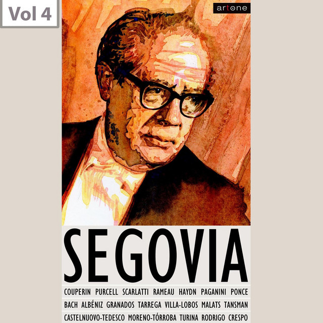 Andrès Segovia, Vol. 4 cover art