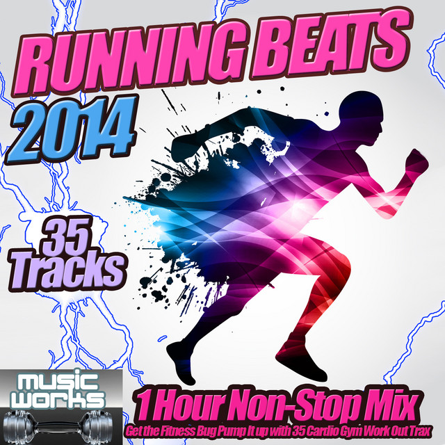 Running Beats 2014 - Get the Fitness Bug Pump It up with 35 Cardio Gym Work Out Trax cover