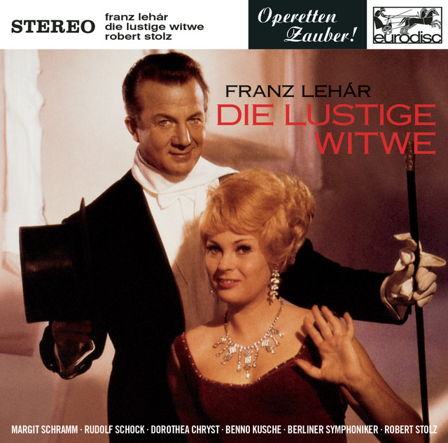 Lehar: Die lustige Witwe (Excerpts) cover art