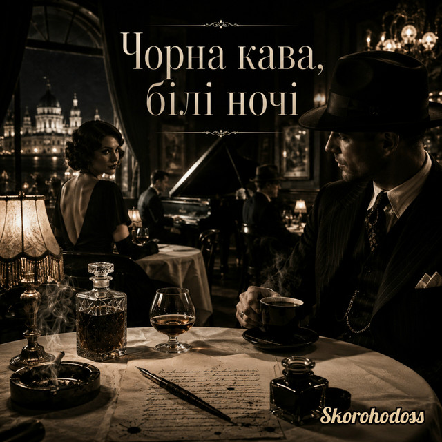 Обкладинка: Чорна кава,білі ночі — Skorohodoss