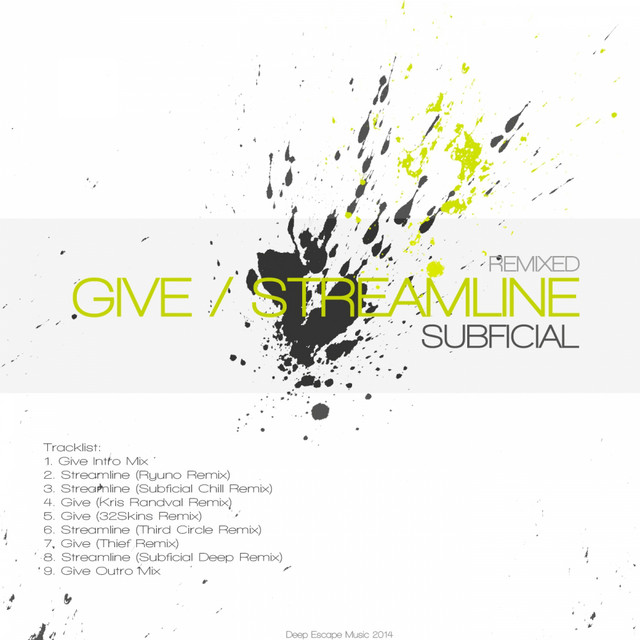 Give / Streamline Remixed cover