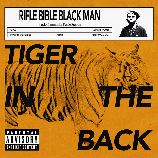 Tiger in the back cover