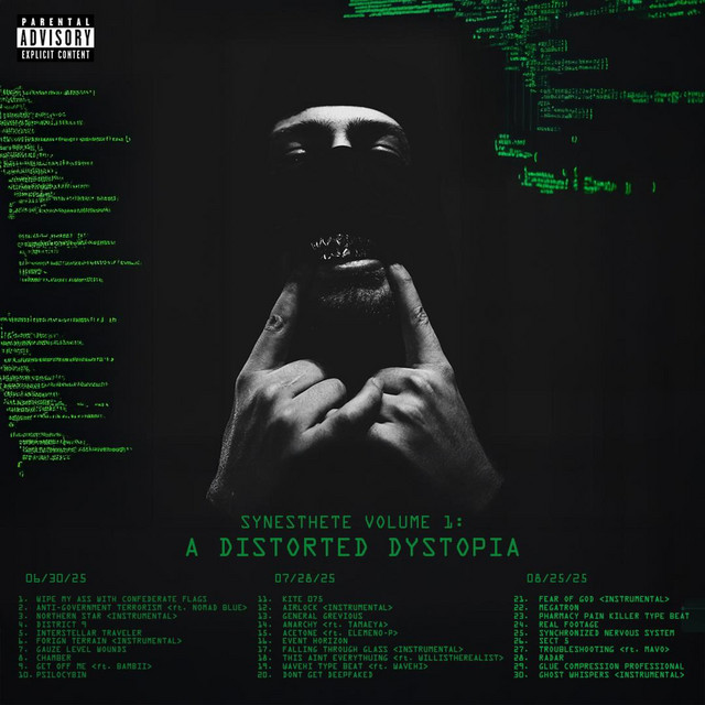 SYNESTHETE VOLUME ONE: A DISTORTED DYSTOPIA cover art