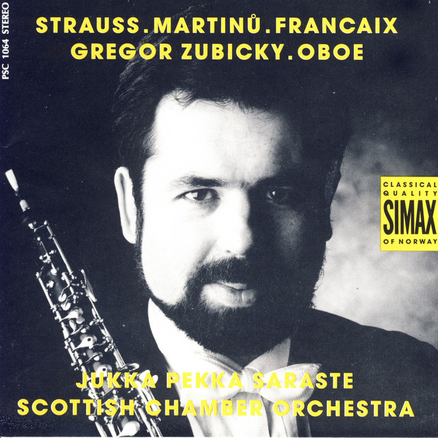 Strauss/ Martinu/ Francaix: Concertos