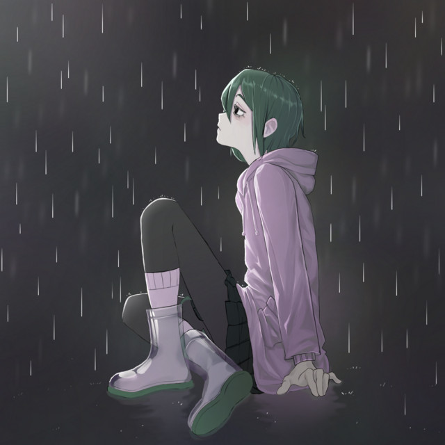 raincoat cover art
