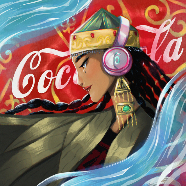 coca-cola x õzen cover art