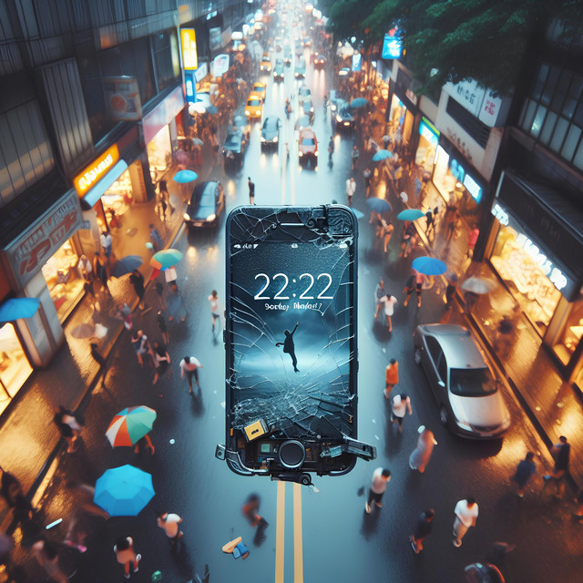 Smartphone cover art