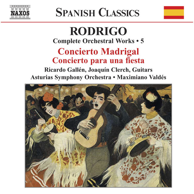 Rodrigo: Concierto Madrigal / Concierto Para Una Fiesta (Complete Orchestral Works, Vol. 5) cover art