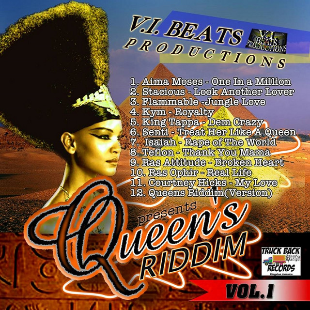 2014 V.I. Beats Presents Queens Riddim cover