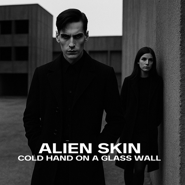 Cold Hand On A Glass Wall cover