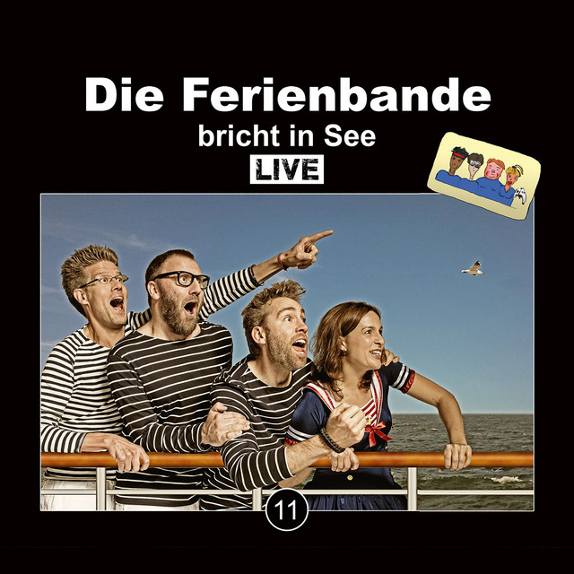 Folge 11: Die Ferienbande bricht in See (Live) cover art