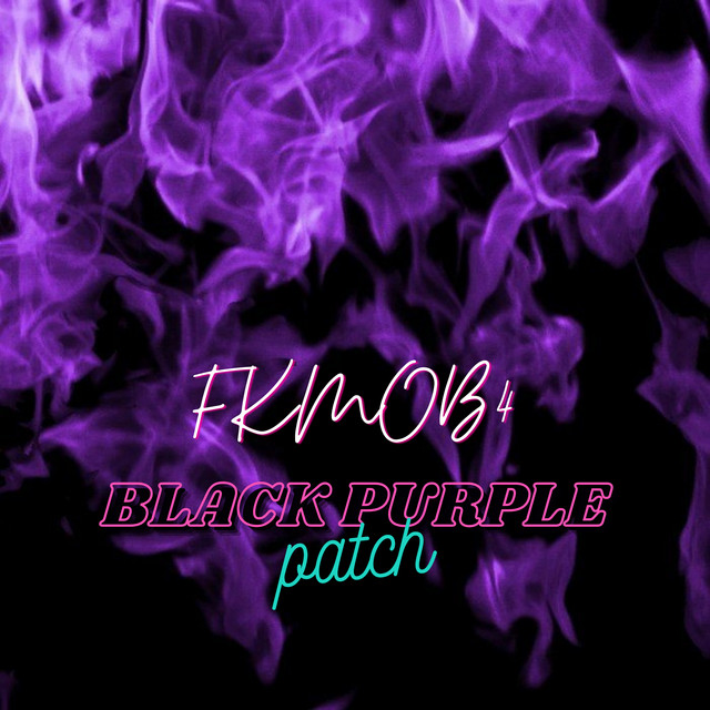 Cover art: Black Purple Patch — FKMOB4
