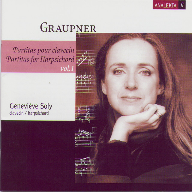 Graupner: Partitas for Harpsichord Vol.1 cover art