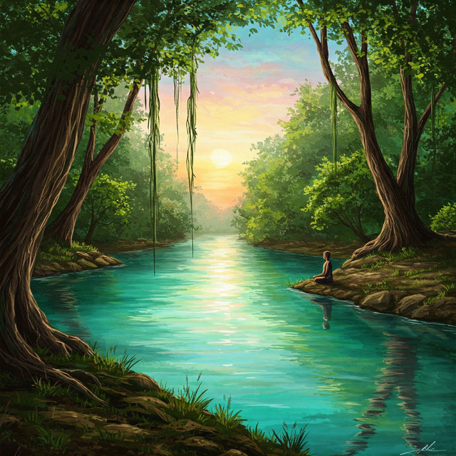 River of Thoughts: Morning Meditation for Letting Go and Staying Present