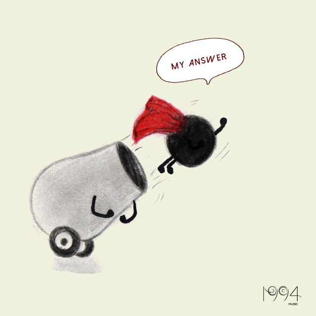 My answer album art