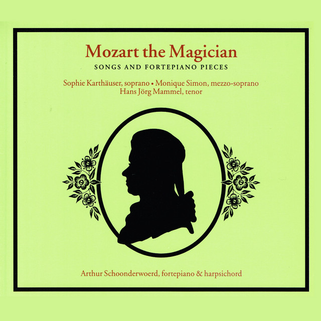 Mozart: Songs and Fortepiano Pieces cover art