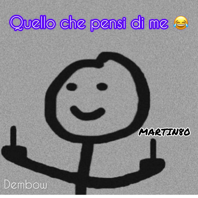 Quello che pensi di me cover art