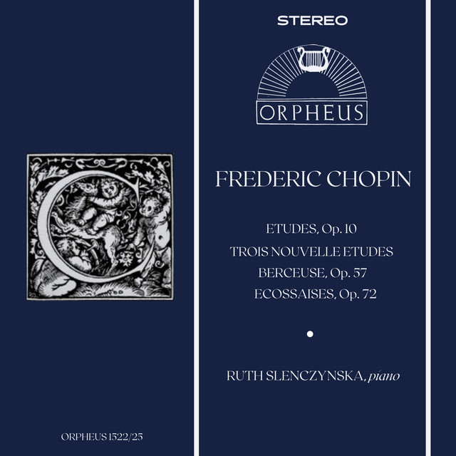 Chopin: 12 Etudes, Op. 10, Trois Nouvelles Etudes, Berceuse, Op. 57, Three Ecossaises, Op. 72 cover art