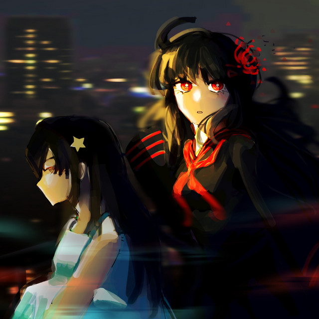 the night is alone