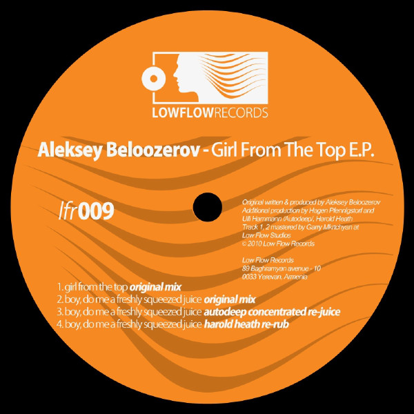 Girl From The Top EP cover art