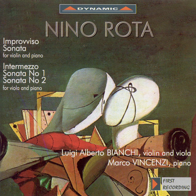 Rota, N.: Viola Sonatas Nos. 1 and 2 / Violin Sonata / Improvviso / Intermezzo cover art