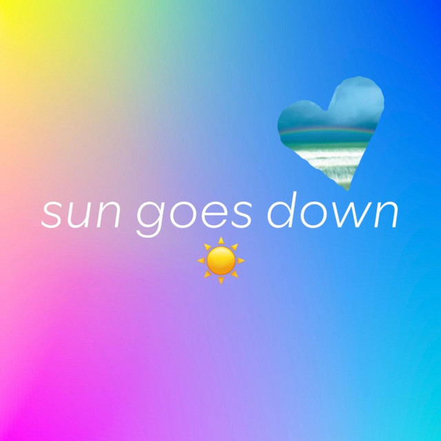 sun goes down