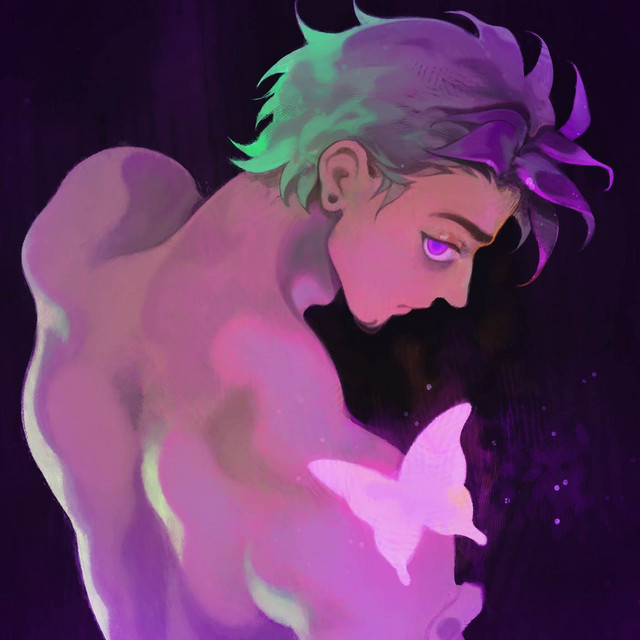 Butterfly on the Right Shoulder