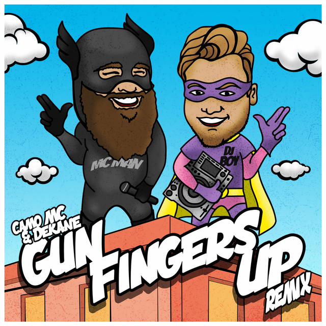 Gun Fingers Up Remix artwork