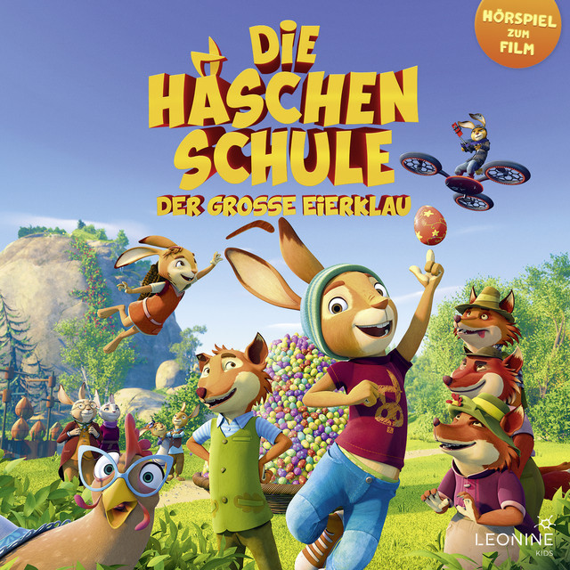 Die Häschenschule - Der große Eierklau - Das Hörspiel zum Film cover art