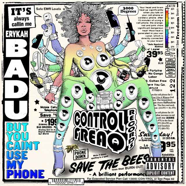 Omslag för But You Caint Use My Phone av Erykah Badu