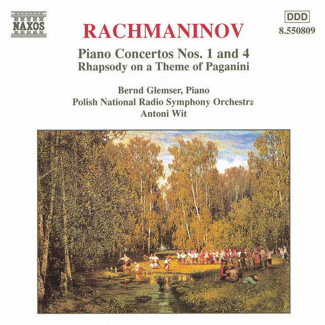 Rachmaninov: Piano Concertos Nos. 1 and 4 cover art