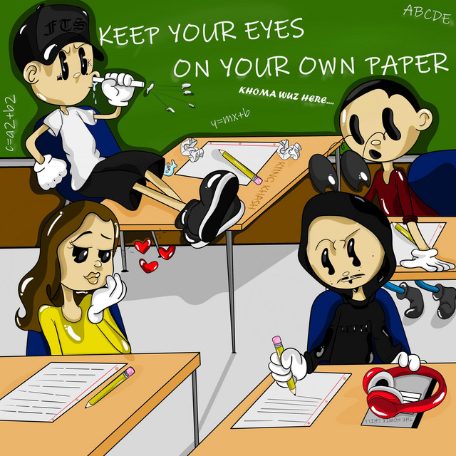 Keep Your Eyes On Your Own Paper cover art