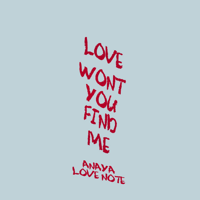 Love Won't You Find Me