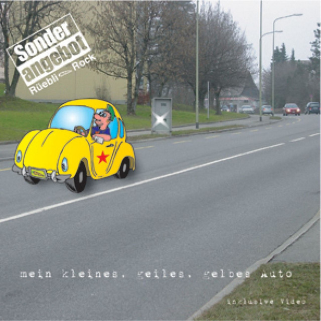 Gelbes Auto cover
