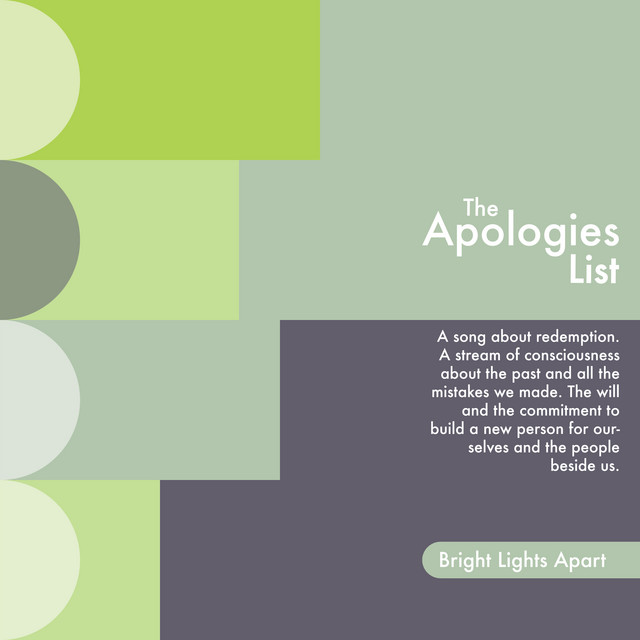 The Apologies List - song by Bright Lights Apart | Spotify