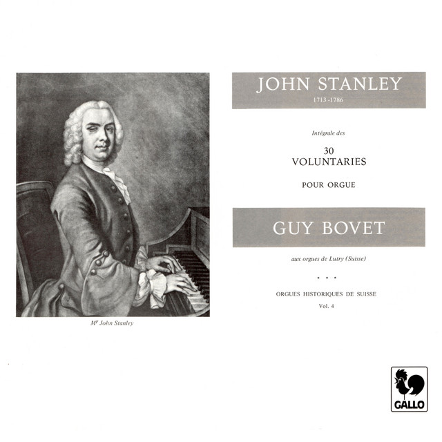 Stanley: Organ Voluntaries cover art