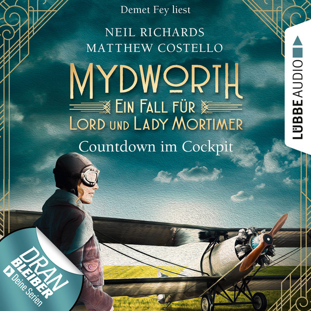 Countdown im Cockpit - Ein Fall für Lord und Lady Mortimer [Englischer Landhaus-Krimi, Band 6 (Ungekürzt)] cover art