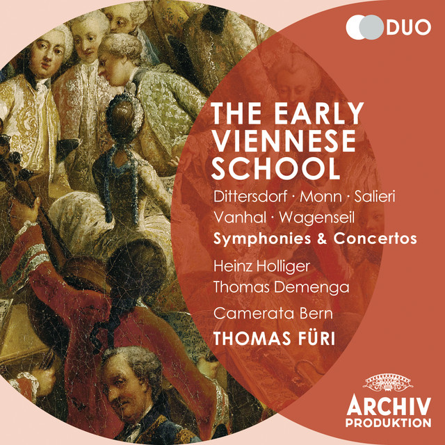 The Early Viennese School - Dittersdorf / Monn / Salieri / Vanhal / Wagenseil: Symphonies and Concertos cover art