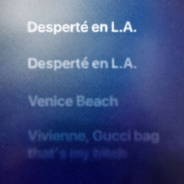 L.A artwork