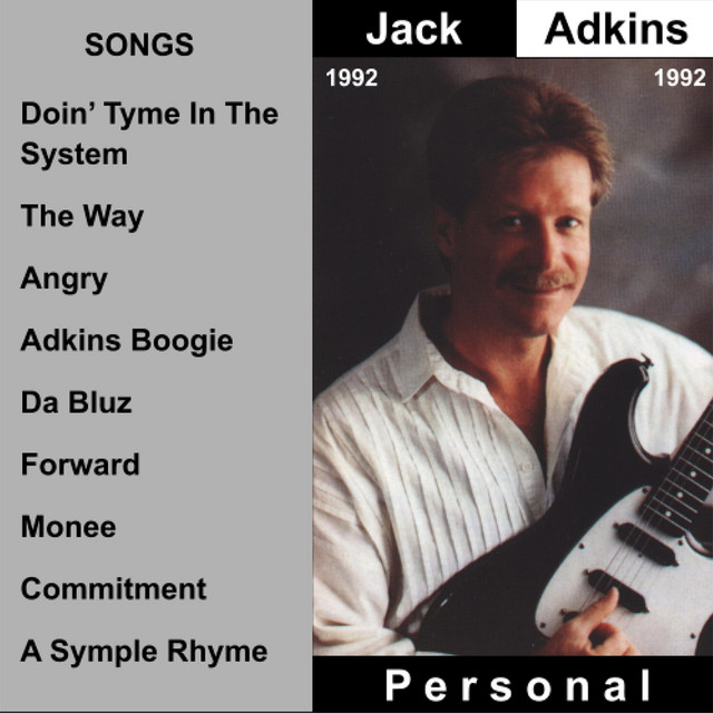 Jack Adkins Personal cover art