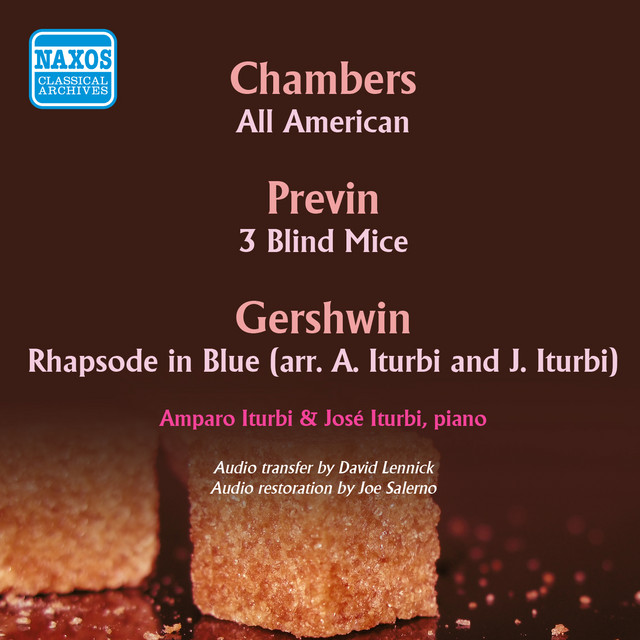 Chambers: All American - Gershwin: Rhapsody in Blue (1947, 1950) album image
