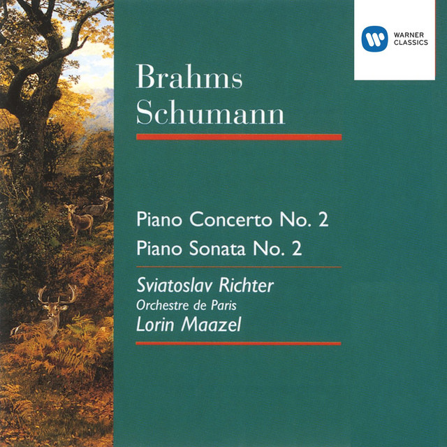 Brahms:Piano Concerto 2/Schumann:Sonata 2 cover art