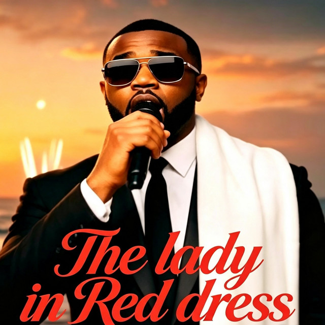 The lady in Red dress cover