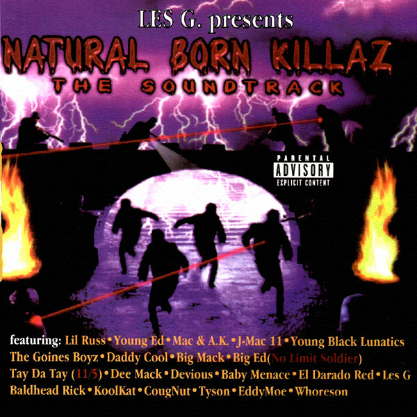 NATURAL BORN KILLAZ THE SOUNDTRACK　g-rap Les-G Presents: Natural Born Killa'z The SoundTrack - Compilation