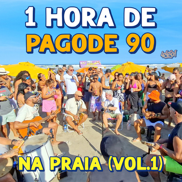 1 Hora de Pagode 90 na Praia, Vol. 1 (Ao Vivo) cover art