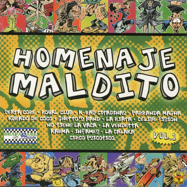 Homenaje Maldito, Vol. 1 cover