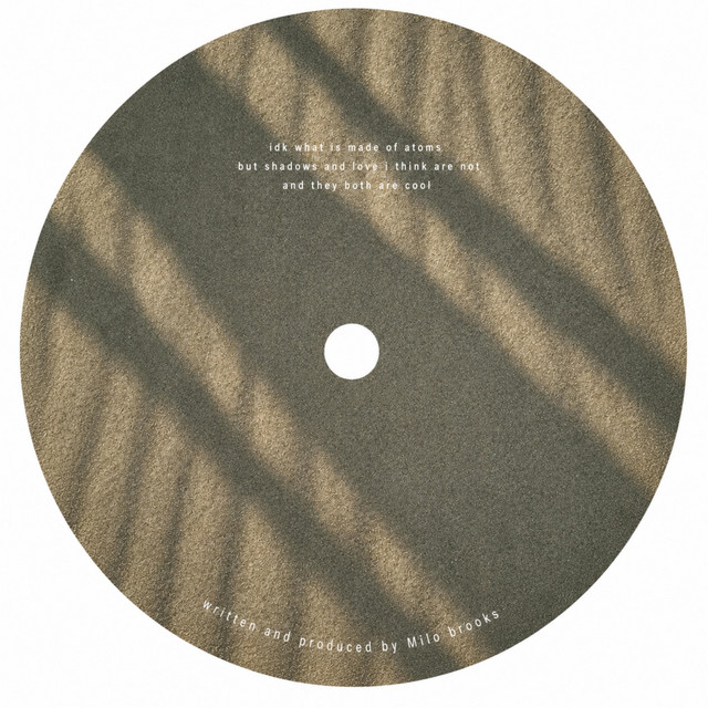 idk what is made of atoms but shadows and love i think are not and they both are cool cover art