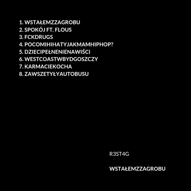 WSTAŁEMZZAGROBU cover art