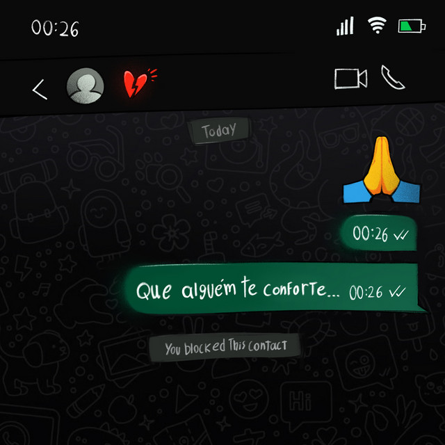 Que alguém te conforte