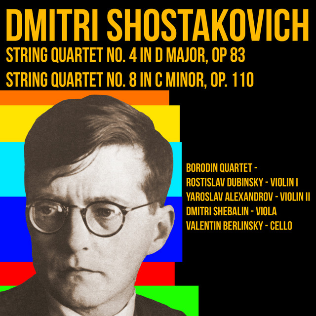 Shostakovich - Quartet No.4 & Quartet No.8 cover art